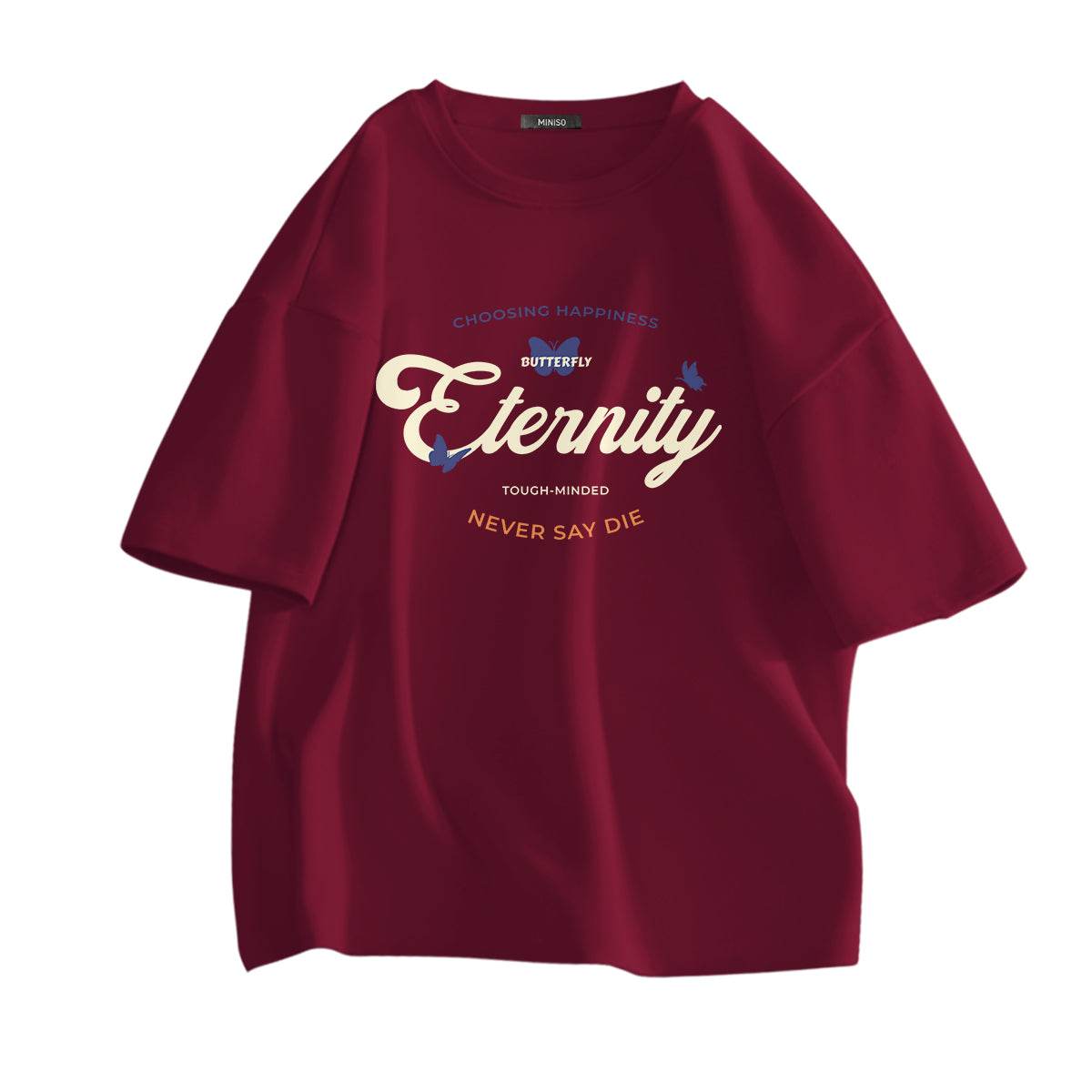 Футболка женская Miniso с круглым вырезом - Boxette Shop